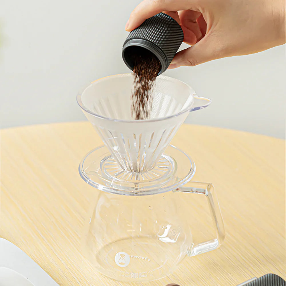 Timemore Crystal Eye Clear 02 Size Dripper Set