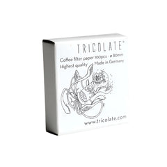 Tricolate Paper Filters, 100 pcs Pack