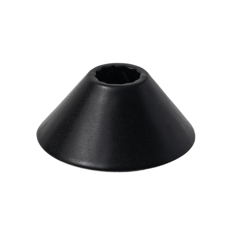 UFO Ceramic Black Dripper