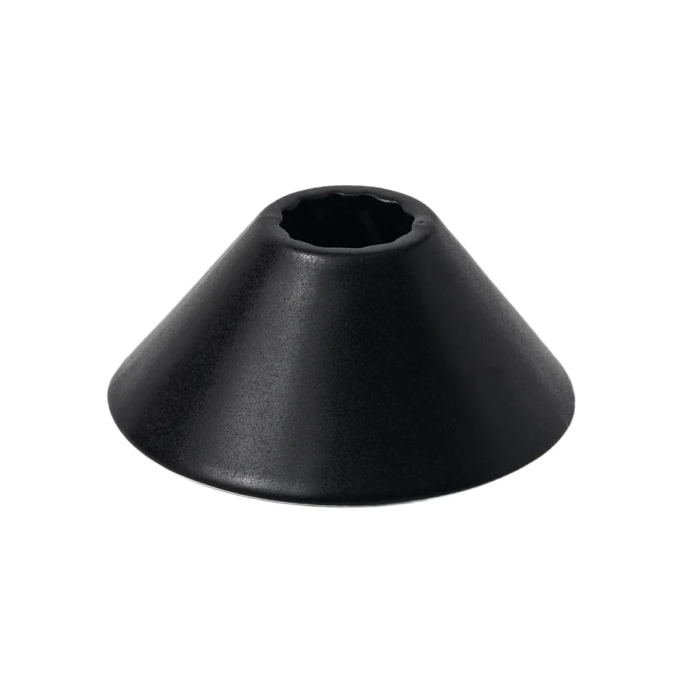 UFO Ceramic Black Dripper