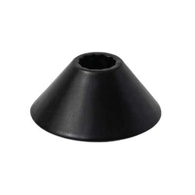 UFO Ceramic Black Dripper