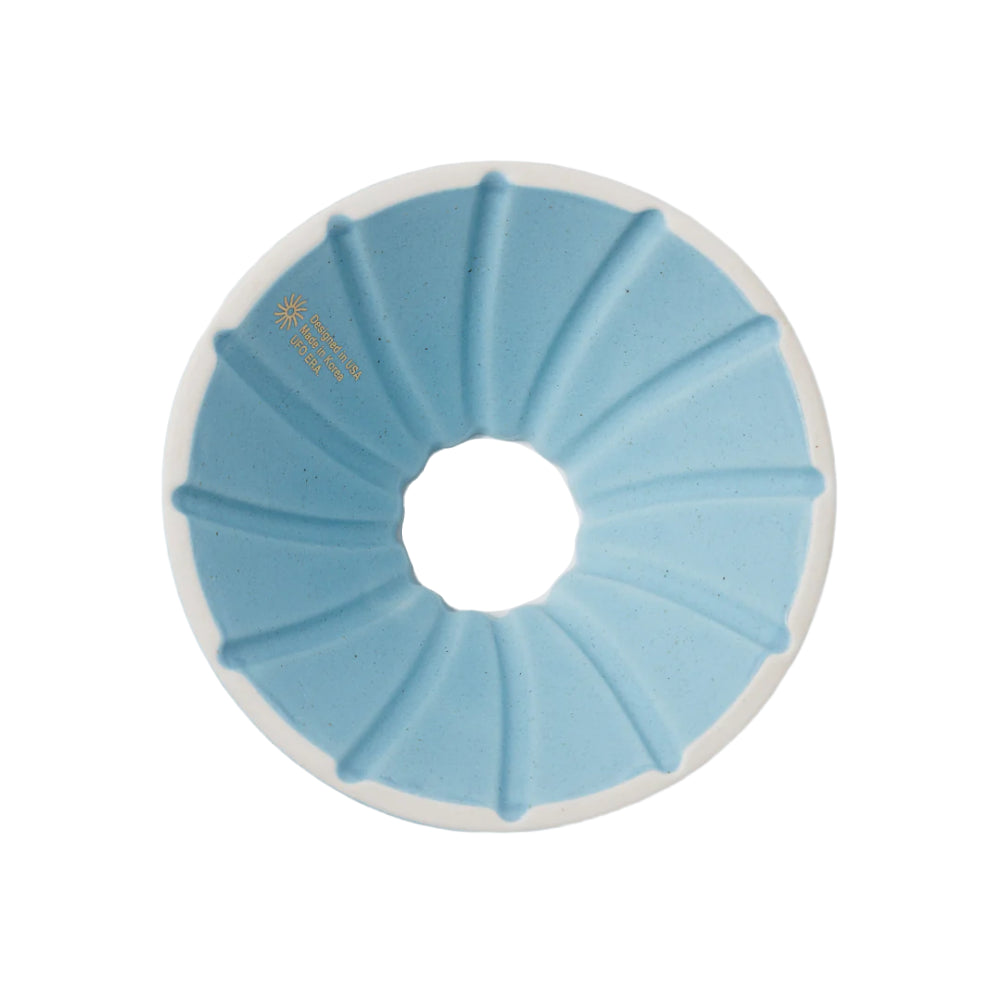 UFO Ceramic Blue Dripper