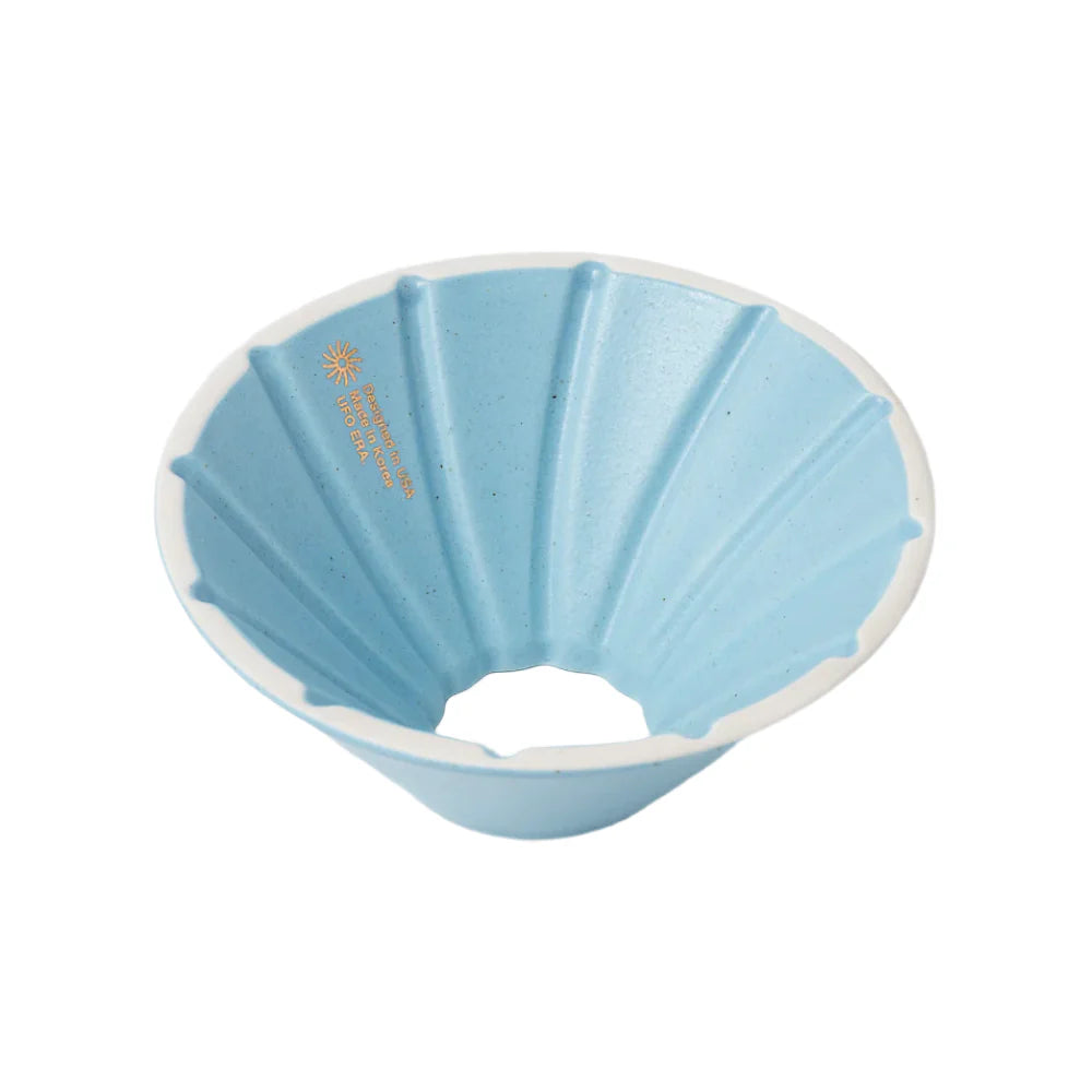 UFO Ceramic Blue Dripper