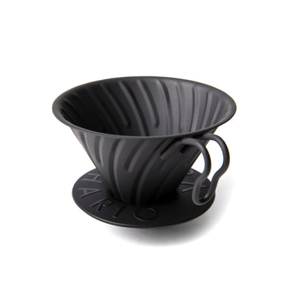 Hario V60 Metal Coffee Dripper Matt Black 02