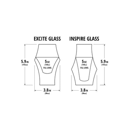 Kruve Excite & Inspire Glass Set