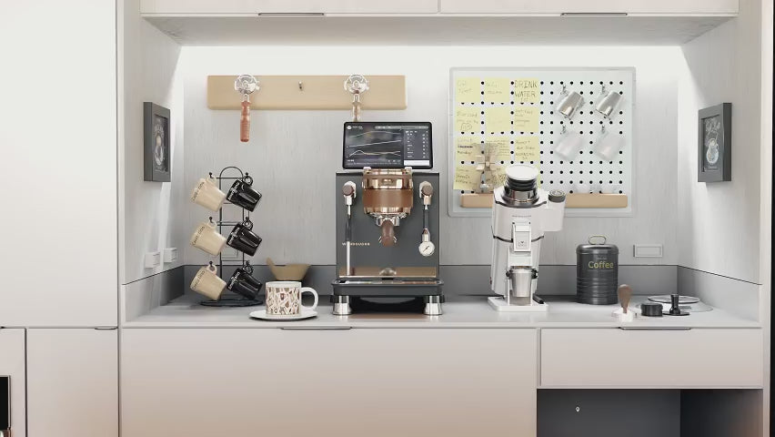 Wendougee DATA S Precision Dual Boiler Espresso Machine