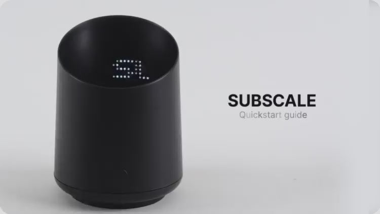 Subminimal Subscale - Digital Coffee Dosing Cup