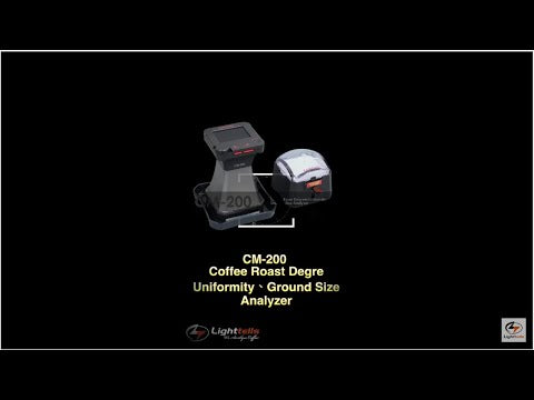 Lighttells CM-200 - Coffee Roast Degree Analyzer (Black Edition)