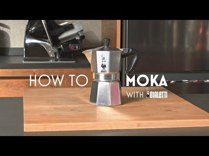 Bialetti Moka Express Coffee Maker – Silver Classic Stovetop Espresso Pot