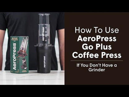 AeroPress Go Plus – Portable Travel Coffee Maker Kit
