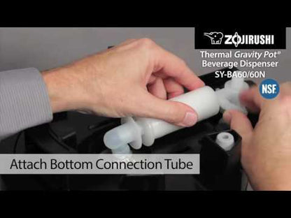 Zojirushi 6.0L Thermal Gravity Pot Beverage Dispenser – Black