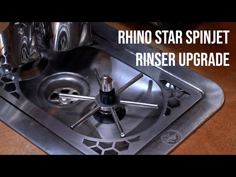 Rhino Coffee Gear Pitcher Rinser Spinjet Spray Assembly & Actuator Star