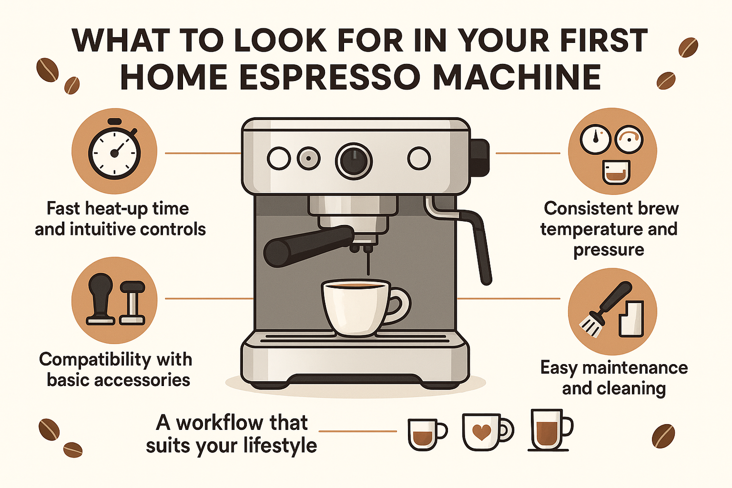 remove UAE from this and flag as well and use below features

Fast heat-up time and intuitive controls
Consistent brew temperature and pressure
Easy maintenance and cleaning
Compatibility with basic accessories
A workflow that suits your lifestyle